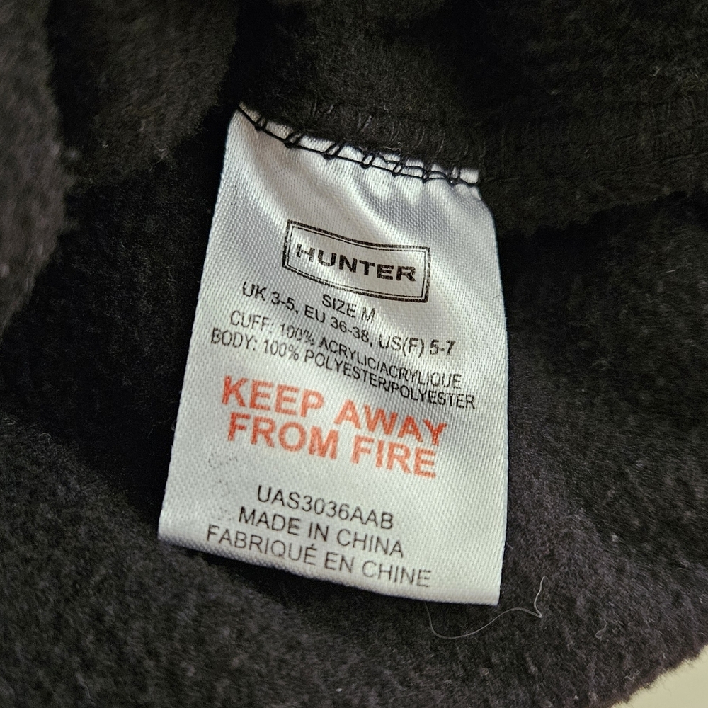 Hunter Classic Black Boot Socks - image 2